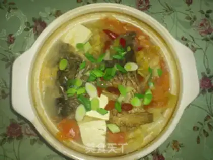 Make The casserole, sour and sour step 5