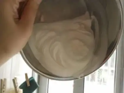 Make Vanilla chili cake step 2