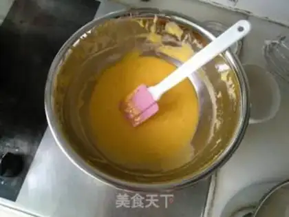 Make Vanilla chili cake step 3