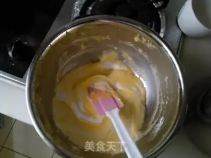 Make Vanilla chili cake step 4