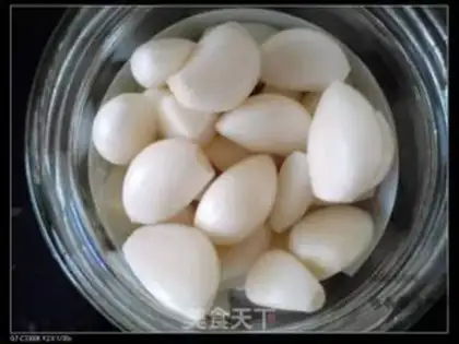 Make Pickle garlic step 2