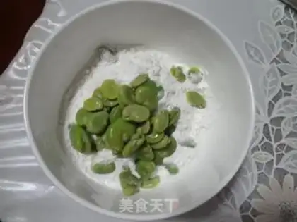 Make Scrambled rice fragrance step 1