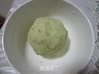 Make Scrambled rice fragrance step 2