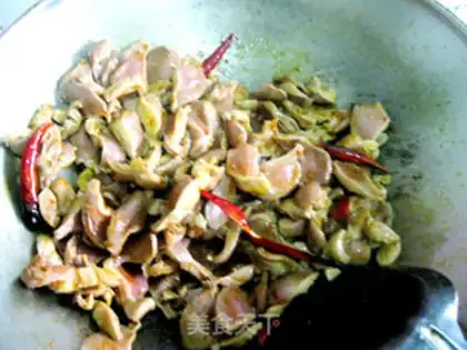 Make Chicken and vegetables step 3