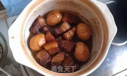 Make Red roast eggs step 11