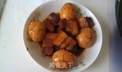 Make Red roast eggs step 12