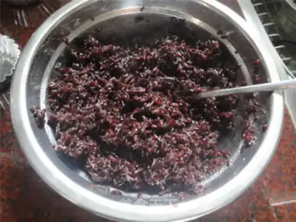 Make Black rice step 4