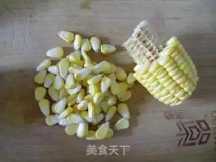 Make Corn mountain medicine, horseshoes step 1