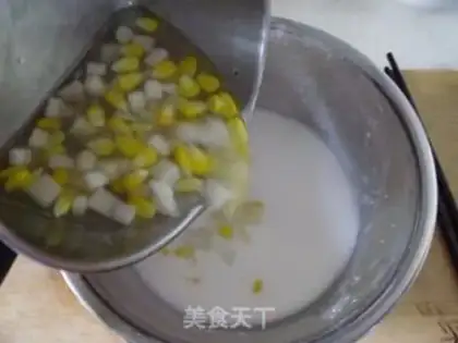 Make Corn mountain medicine, horseshoes step 7