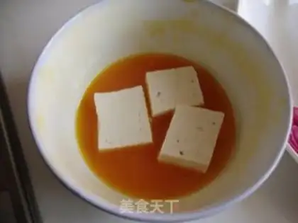 Make Tiger tofu step 1