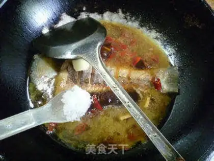 Make Red-burned fish tail step 10