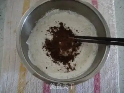 Make Red Bean Hair step 2