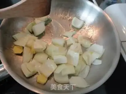 Make The rice lamb step 2
