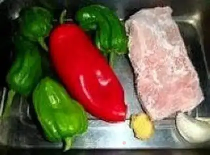 Make Twin pepper sauce step 0