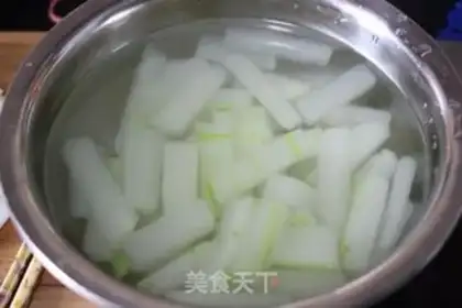 Make Orange juice melon step 2