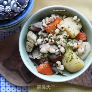 Make The rice lamb step 5