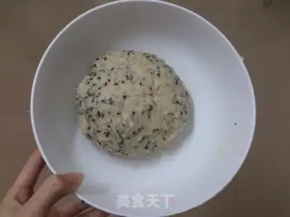 Make Black sesame rolls step 0