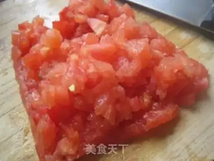 Make Tomato egg dumplings step 0