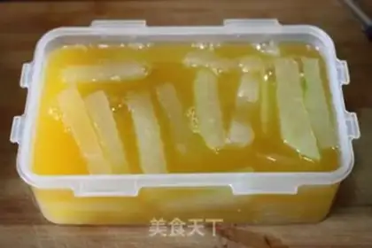 Make Orange juice melon step 8