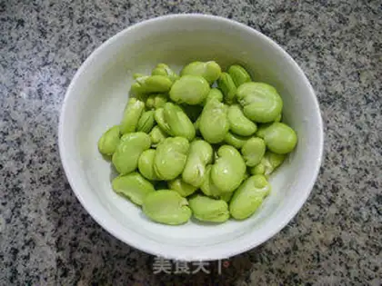 Make Snow pickles, beans, paste step 2