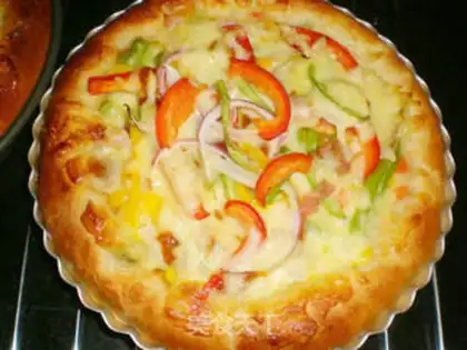 Make Bacon shrimp pizza step 22