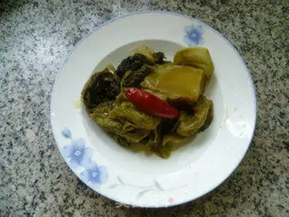 Make The sour sauce will bloom at night step 1