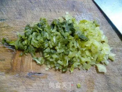 Make Snow pickles, beans, paste step 4
