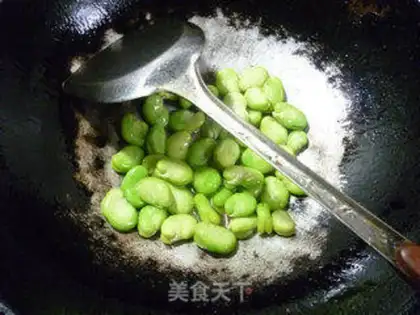 Make Snow pickles, beans, paste step 5