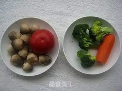 Make Three soups of mushrooms step 0
