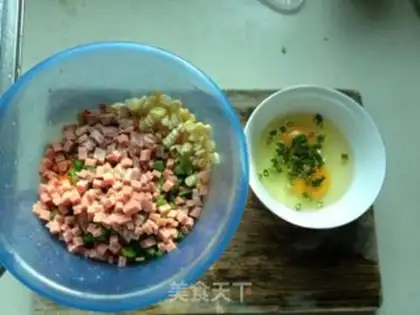 Make Cheese rice step 1