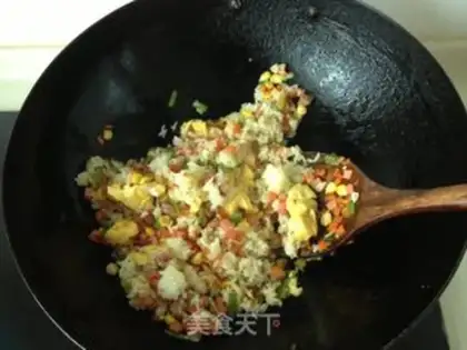 Make Cheese rice step 4
