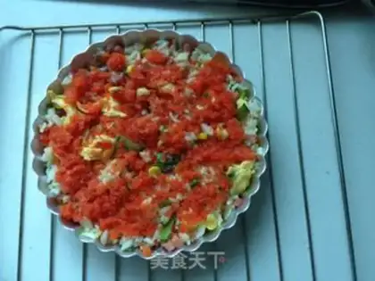 Make Cheese rice step 5