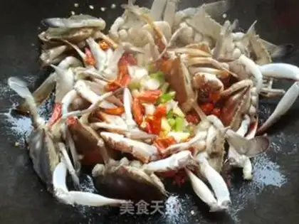 Make Red burning crabs step 4