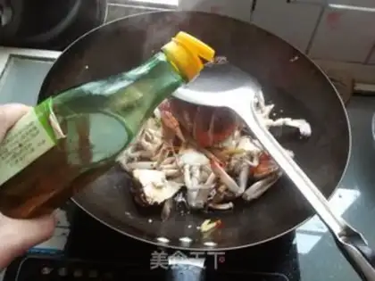 Make Red burning crabs step 5