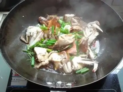 Make Red burning crabs step 7
