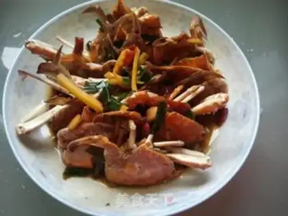 Make Red burning crabs step 8