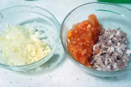 Make Cheese bacon mashed potatoes step 1