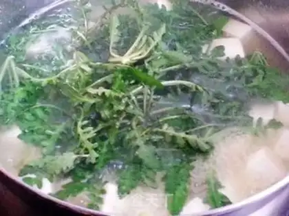 Make Tofu soup step 5