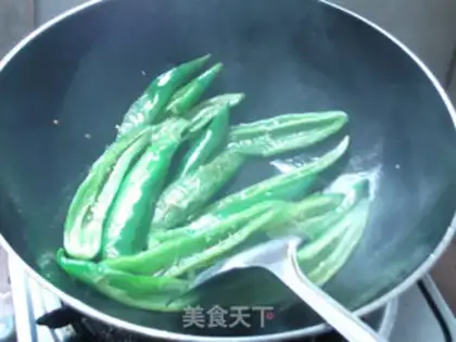 Make Sweet green pepper step 2