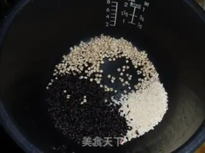 Make Mango black rice step 0
