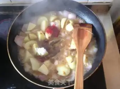 Make Indian curry beef step 6