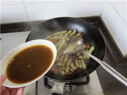 Make Bean bean noodle step 15