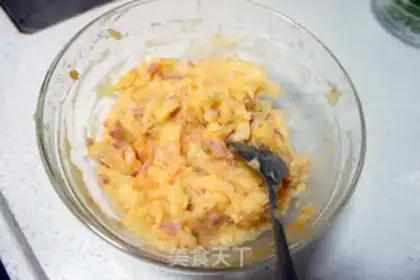 Make Cheese bacon mashed potatoes step 7