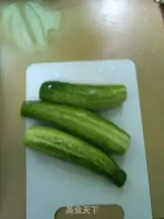 Make The cool cucumber step 0