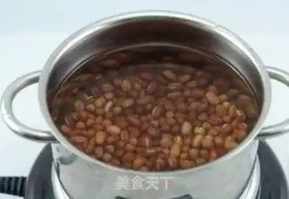 Make Sweet red bean step 2