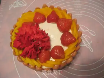 Make Strawberry mousse cake step 10