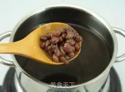 Make Sweet red bean step 4