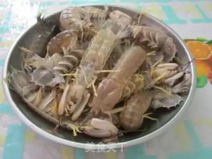 Make Red shrimp step 0