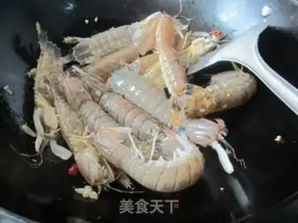 Make Red shrimp step 2