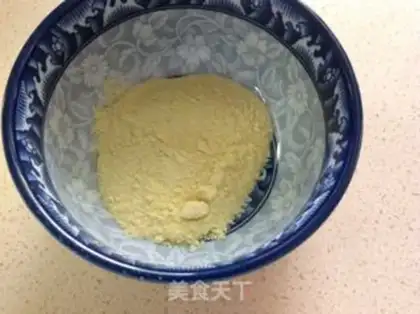 Make Milky corn pumpkin step 2